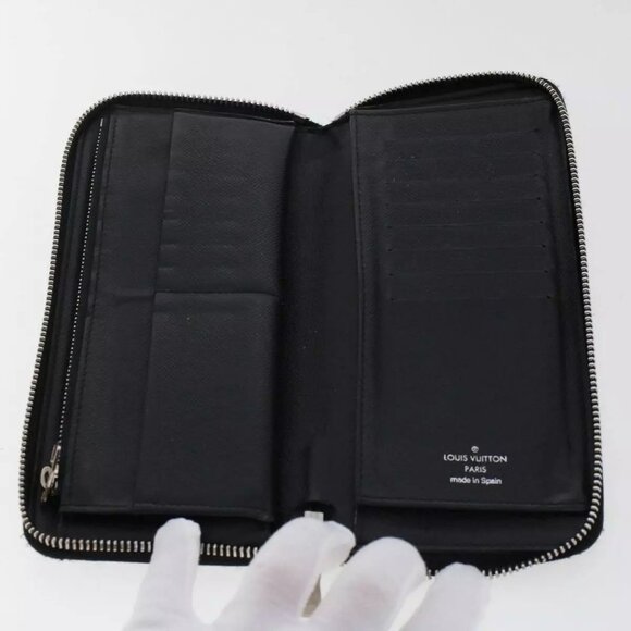 LOUIS VUITTON Damier Graphite Zippy Wallet Vertical Wallet - Picture 9 of 16